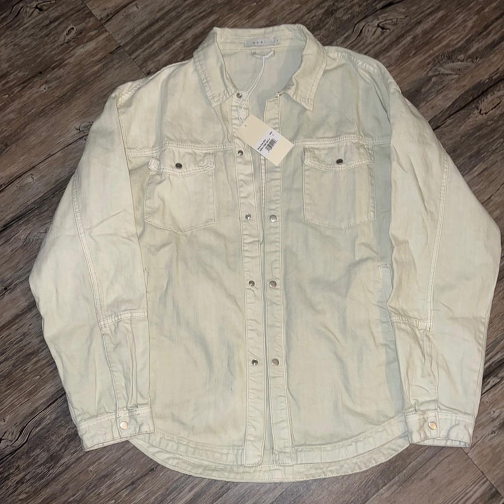 MNML Denim Over Shirt NWT Size L